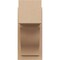Ekena Millwork 7 1/2-in W x 12-in D x 16-in H Funston Block Rough Cedar Woodgrain TimberThane Outlooker, Primed Tan OUTUR075X12X16FST44RCPR - alternate 4